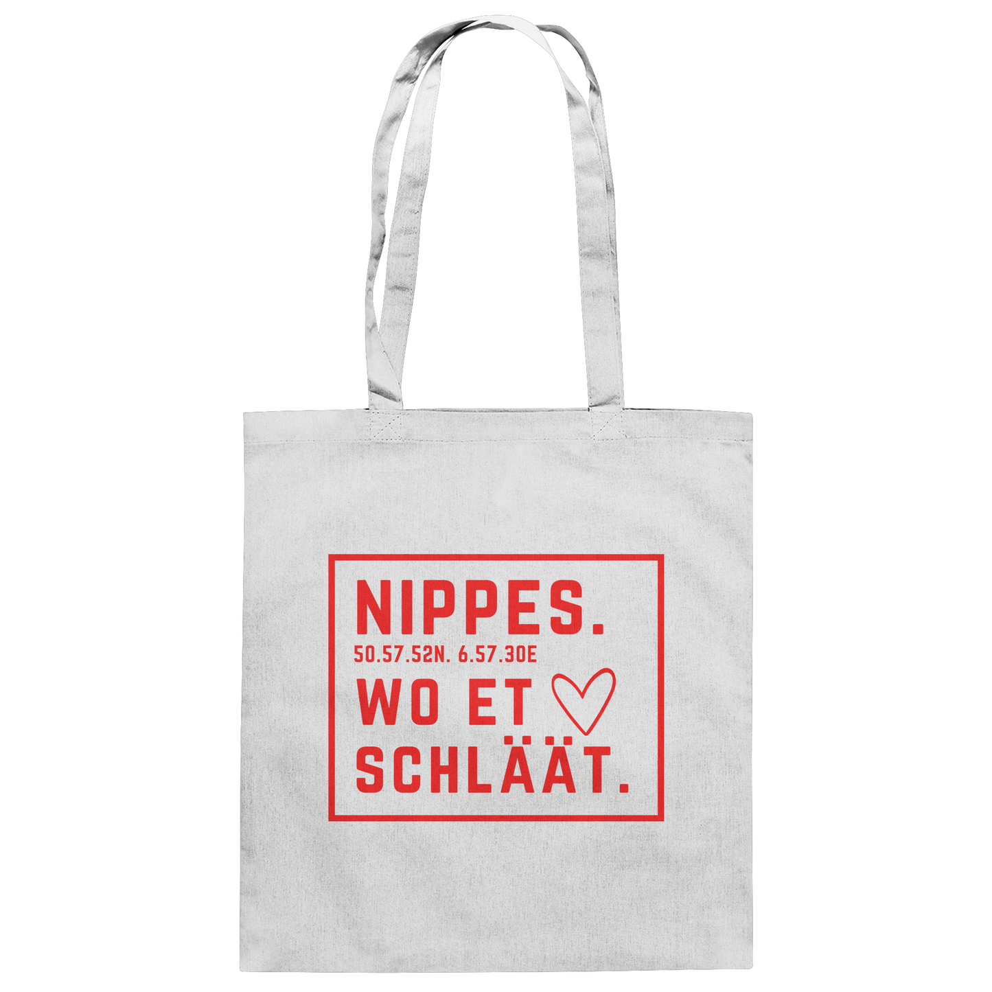 Nippes Hätz Druck - Baumwolltasche