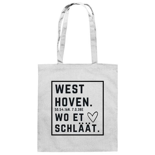 Westhoven Hätz Druck  - Baumwolltasche