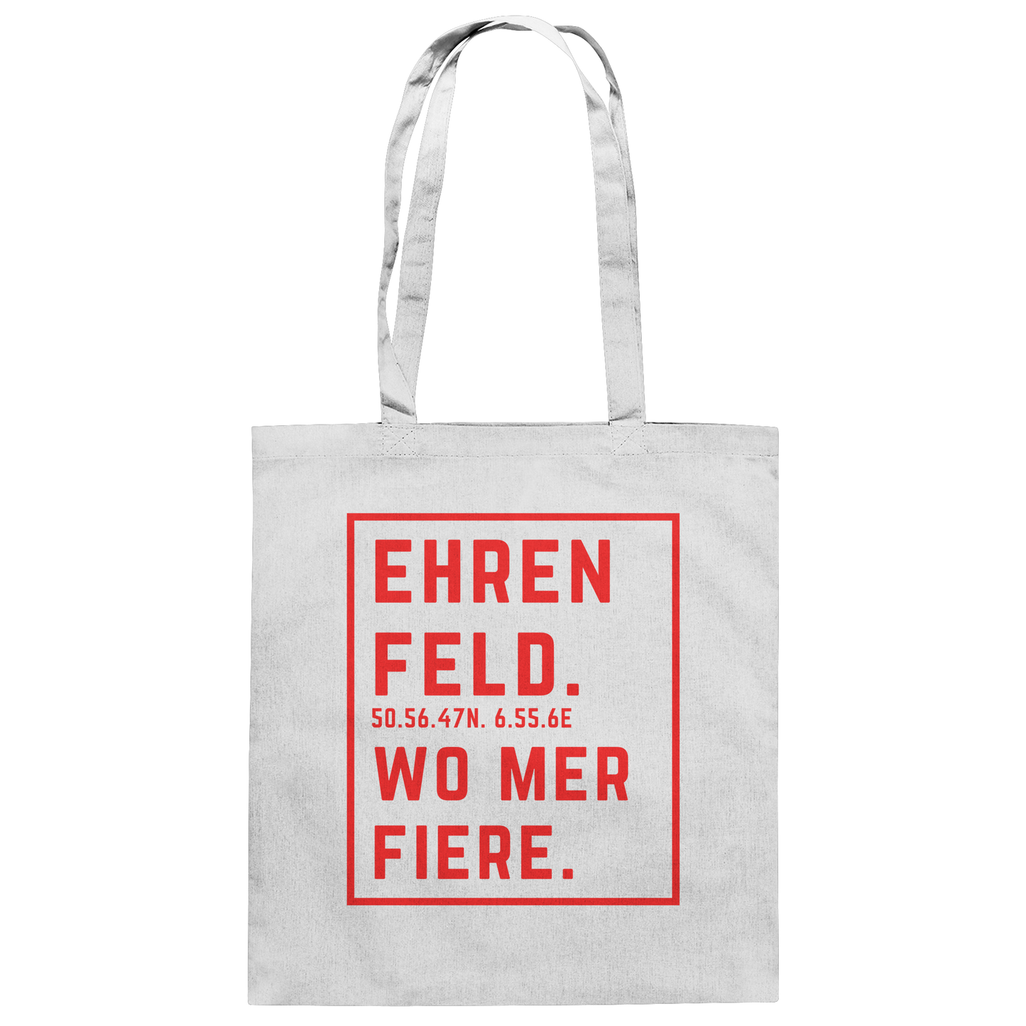 Ehrenfeld Fiere Druck - Baumwolltasche