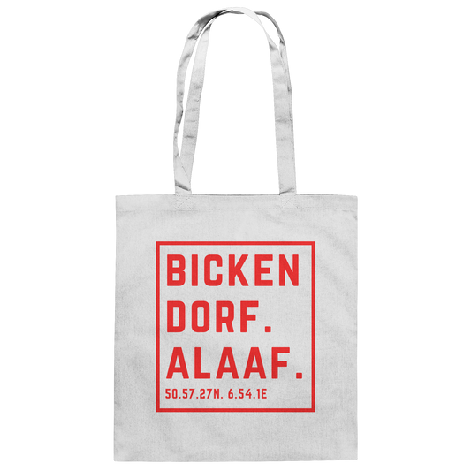 Bickendorf Alaaf Druck - Baumwolltasche