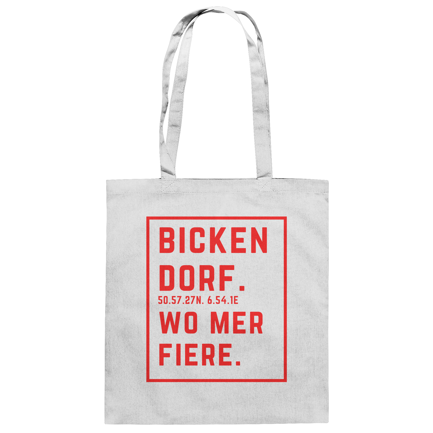 Bickendorf Fiere Druck - Baumwolltasche