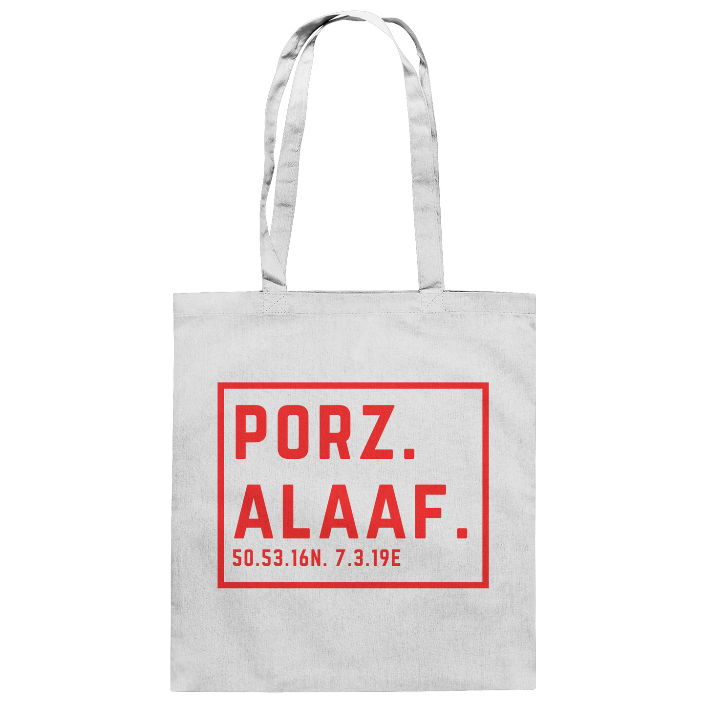 PorzAlaaf Druck - Baumwolltasche