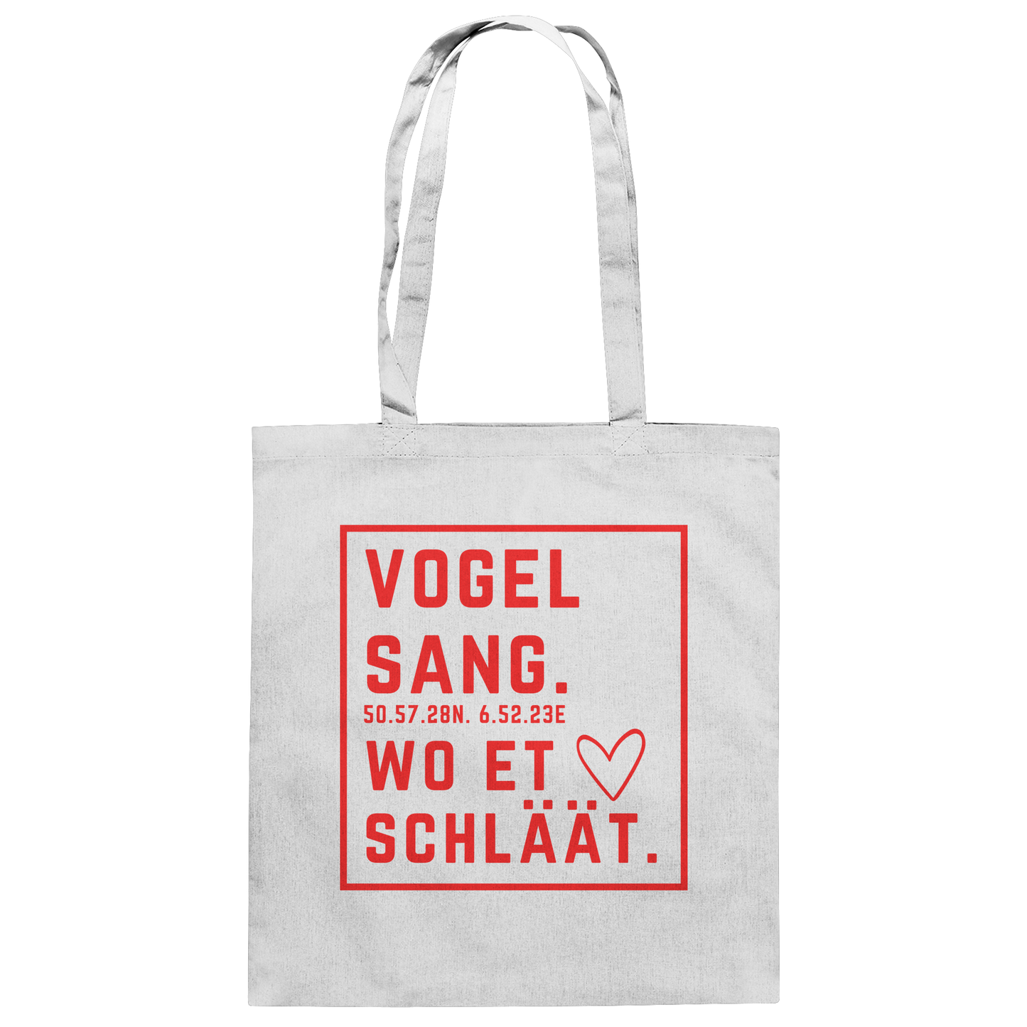 Vogelsang Hätz Druck - Baumwolltasche