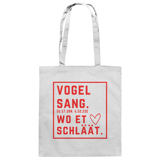Vogelsang Hätz Druck - Baumwolltasche