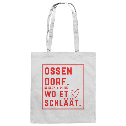 Ossendorf Hätz Druck - Baumwolltasche