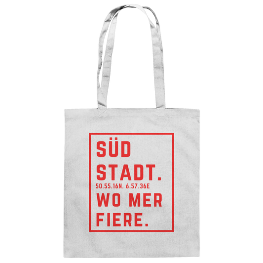 Südstadt Fiere Druck - Baumwolltasche