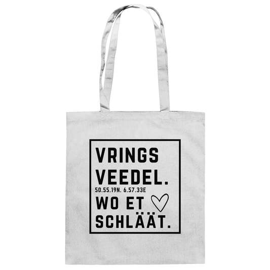 Vringsveedel Hätz Druck - Baumwolltasche