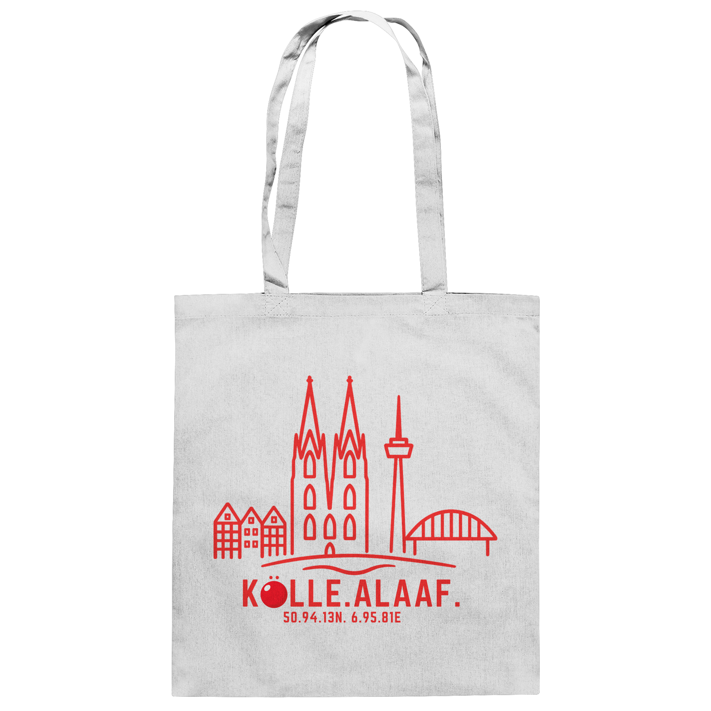 Skyline Alaaf Druck - Baumwolltasche