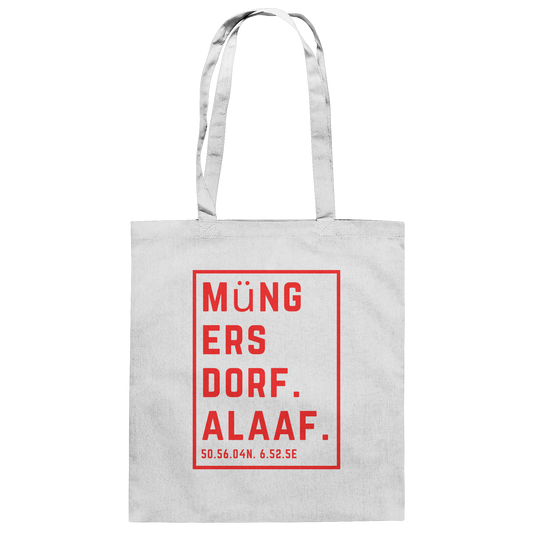 Müngersdorf Alaaf Druck  - Baumwolltasche