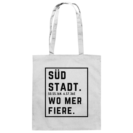 Südstadt Fiere Druck - Baumwolltasche