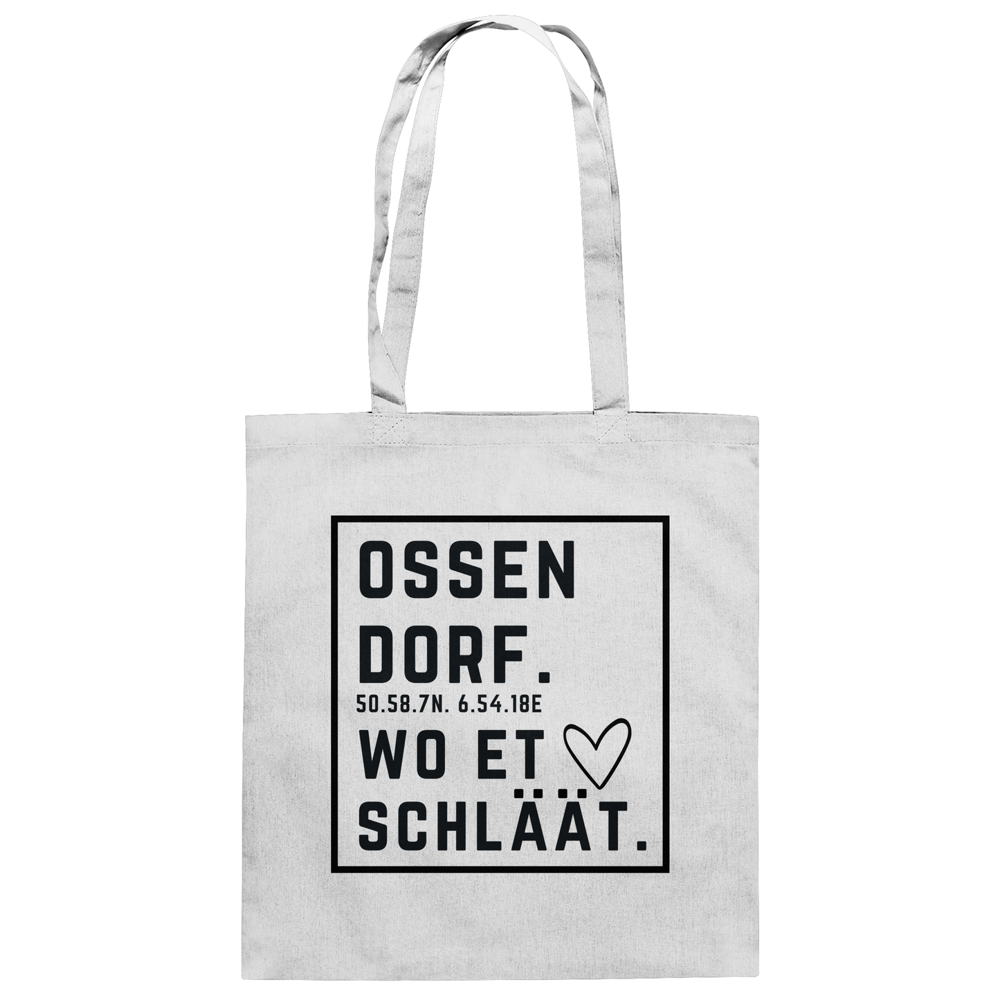 Ossendorf Hätz Druck - Baumwolltasche