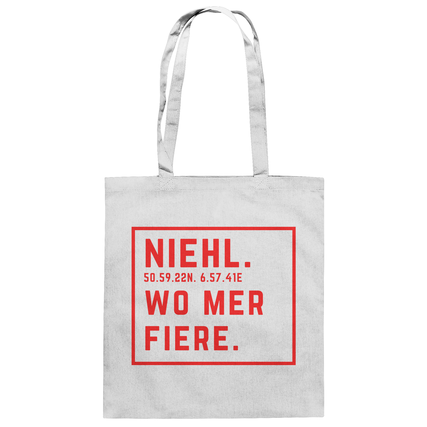 Niehl Fiere Druck - Baumwolltasche