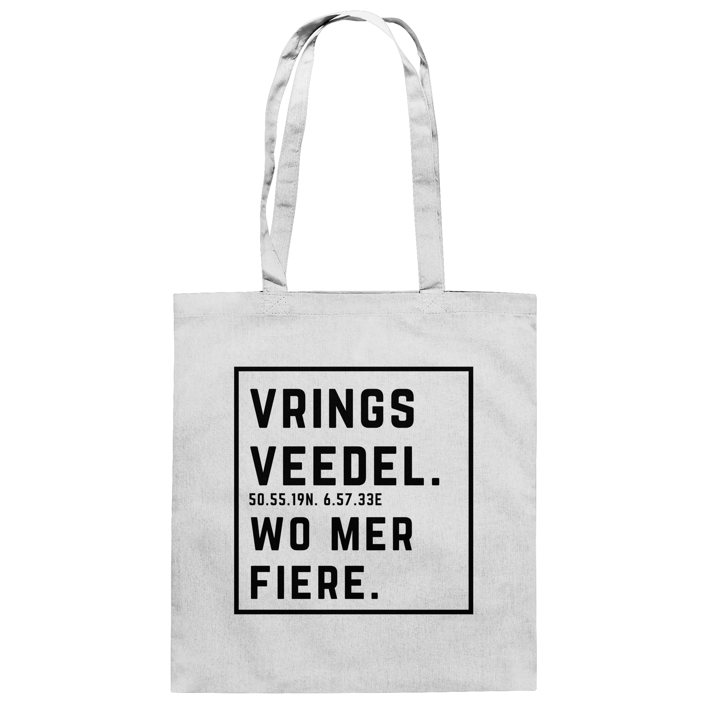 Vringsveedel Fiere Druck - Baumwolltasche