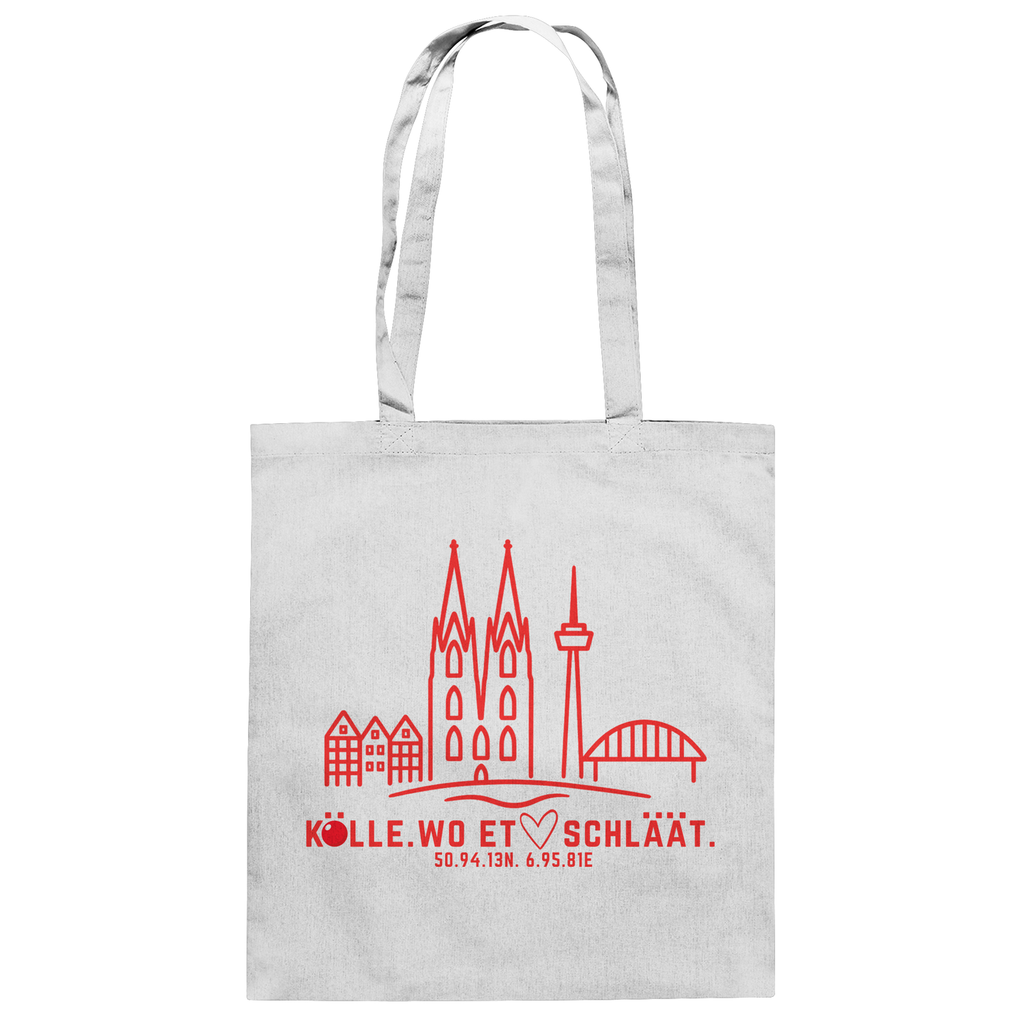 Skyline Hätz Druck - Baumwolltasche