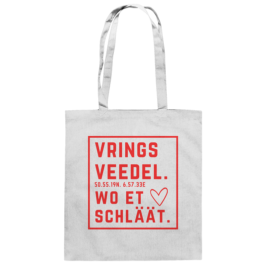Vringsveedel Hätz Druck - Baumwolltasche