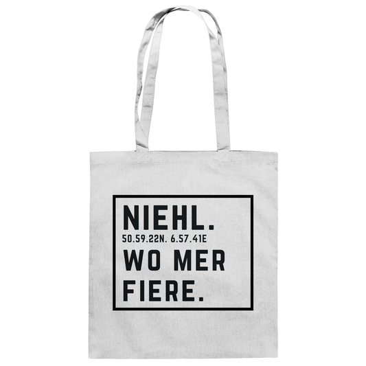 Niehl Fiere Druck - Baumwolltasche