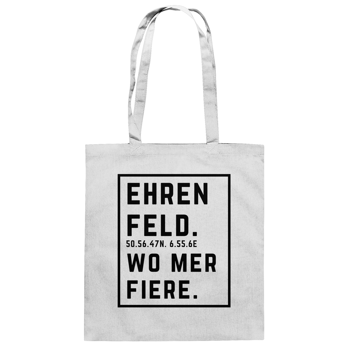 Ehrenfeld Fiere Druck - Baumwolltasche