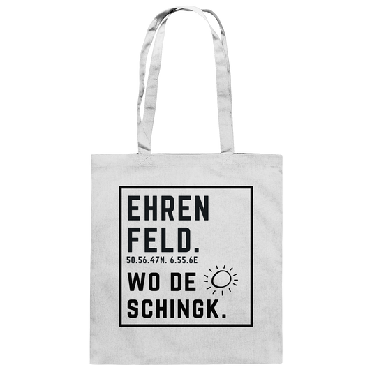 Wo de Sonn schingk - Ehrenfeld Druck - Accessoires - Baumwolltasche
