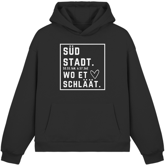 Südstadt Hätz Druck - Fluffy Boxcut Hoodie