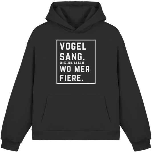 Vogelsang Fiere Druck - Fluffy Boxcut Hoodie