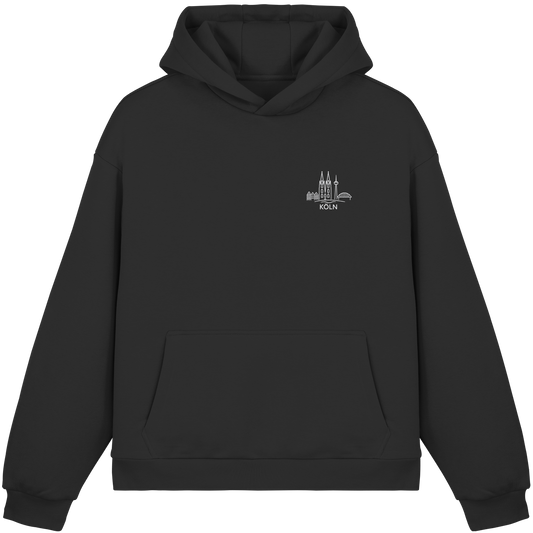 Köln Skyline Stick - Fluffy Boxcut Hoodie