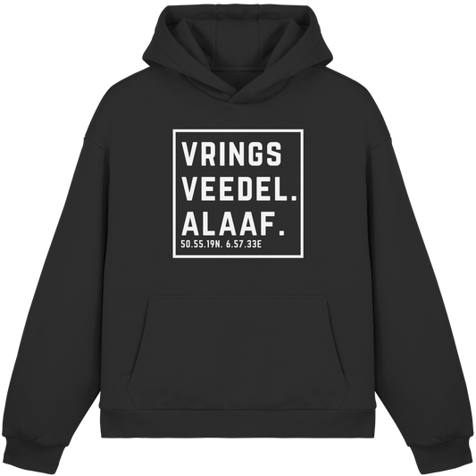 Vringsveedel Alaaf Druck - Fluffy Boxcut Hoodie