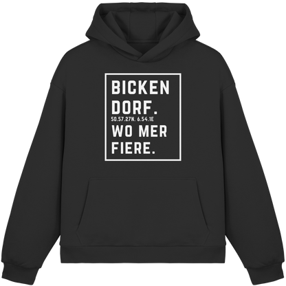 Bickendorf Fiere Druck - Fluffy Boxcut Hoodie