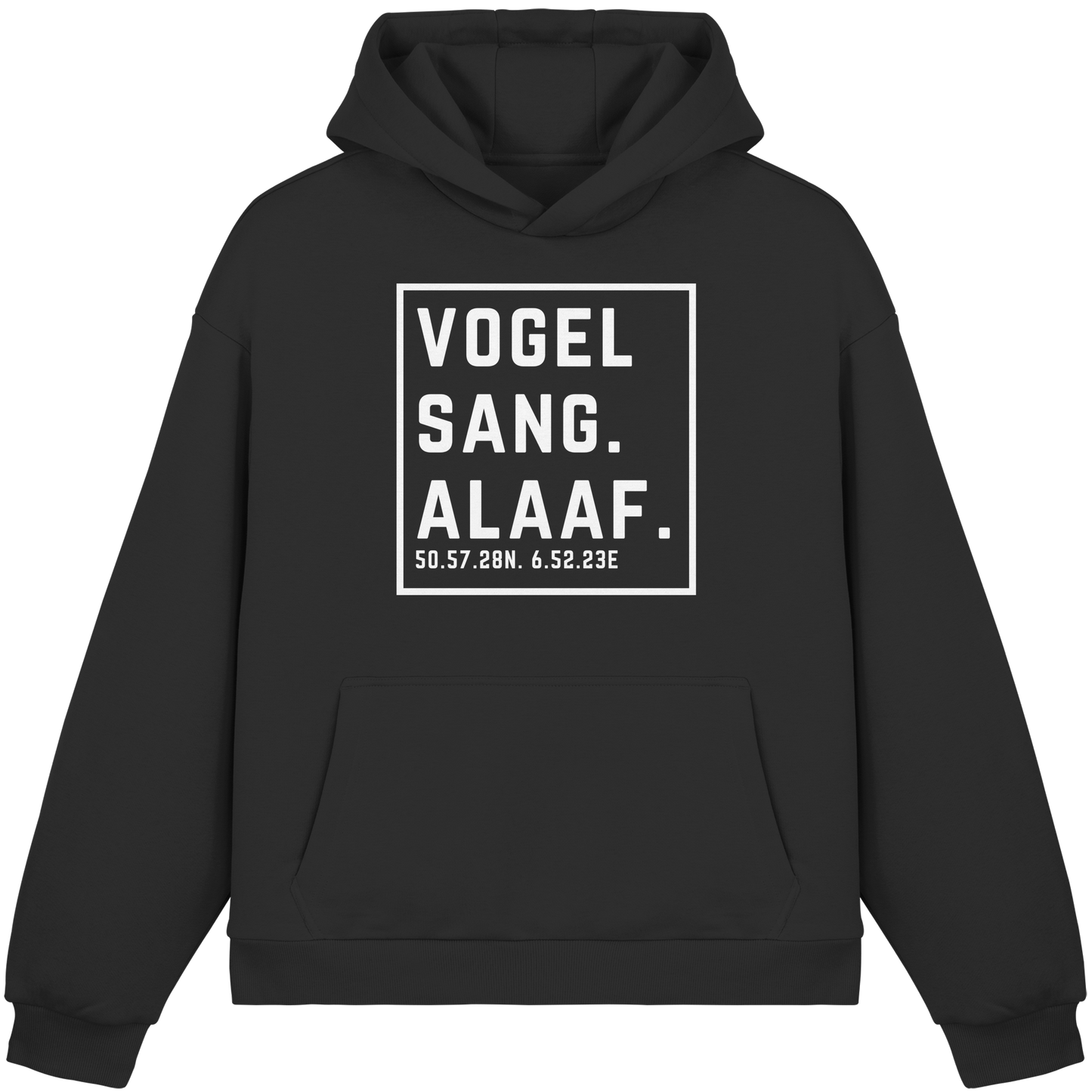 Vogelsang Alaaf Druck - Fluffy Boxcut Hoodie