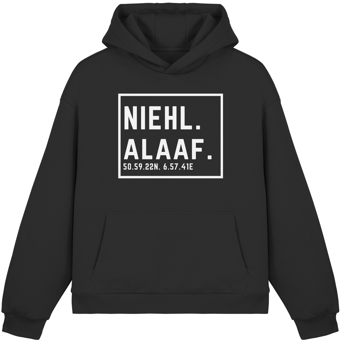 Niehl Alaaf Druck - Fluffy Boxcut Hoodie