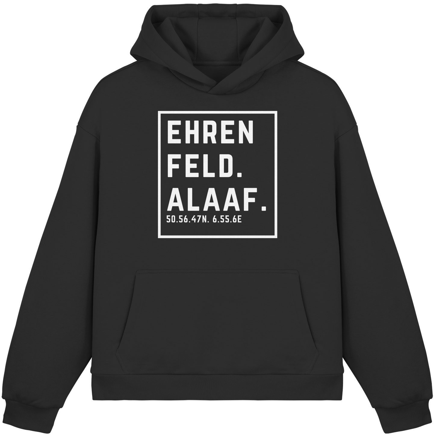 Ehrenfeld Alaaf Druck - Fluffy Boxcut Hoodie