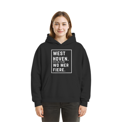 Westhoven Fiere Druck - Fluffy Boxcut Hoodie
