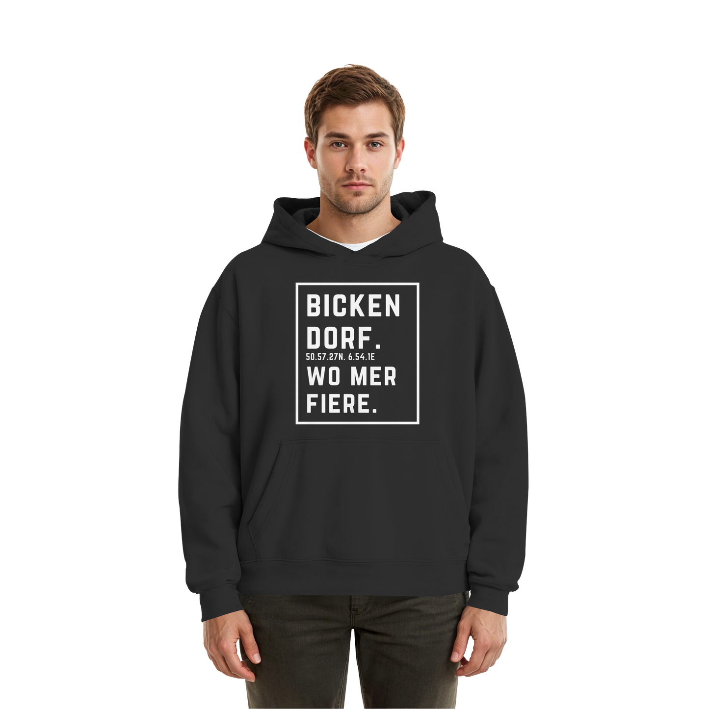Bickendorf Fiere Druck - Fluffy Boxcut Hoodie