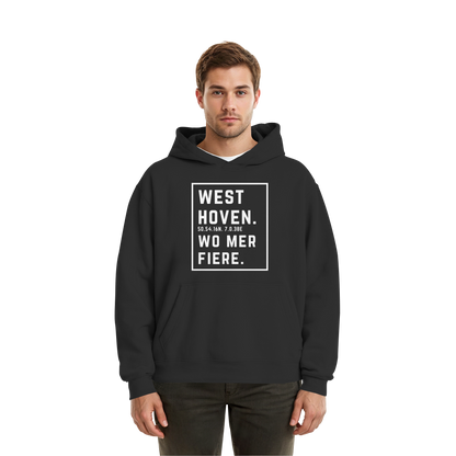Westhoven Fiere Druck - Fluffy Boxcut Hoodie