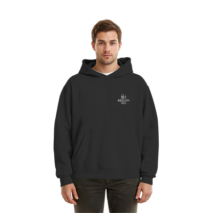 Köln Skyline Stick - Fluffy Boxcut Hoodie