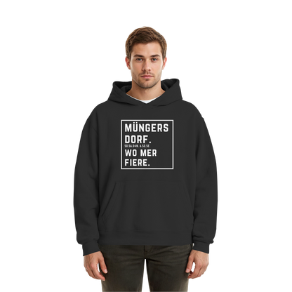 Müngersdorf Fiere Druck - Fluffy Boxcut Hoodie