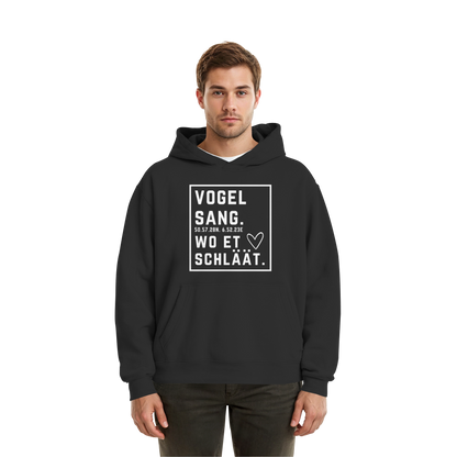 Vogelsang Hätz Druck - Fluffy Boxcut Hoodie