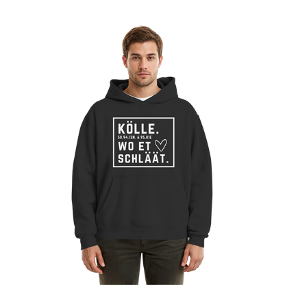 Kölle Hätz Druck - Fluffy Boxcut Hoodie