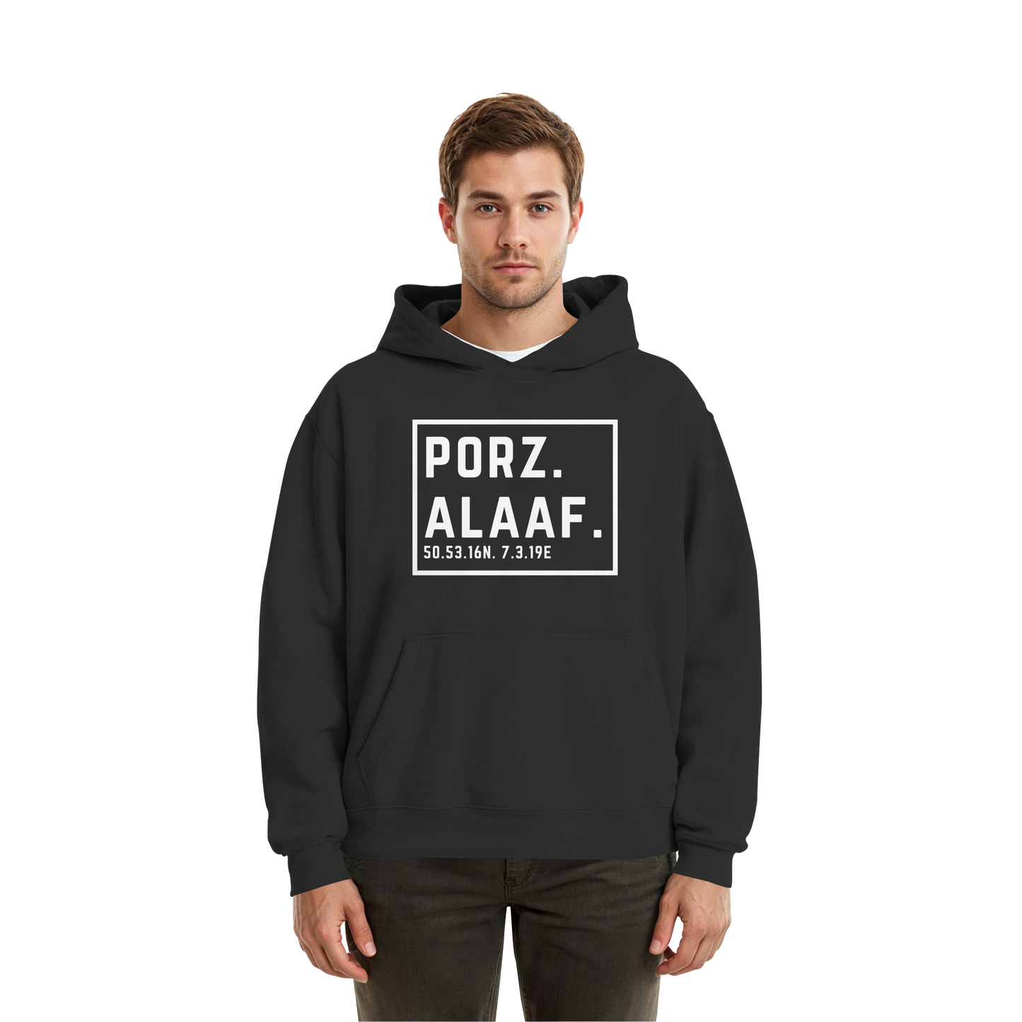 Porz Alaaf Druck - Fluffy Boxcut Hoodie