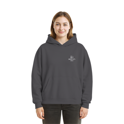 Köln Skyline Stick - Fluffy Boxcut Hoodie