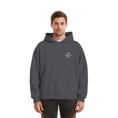 Köln Skyline Stick - Fluffy Boxcut Hoodie