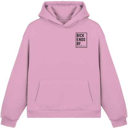 Bickendorf Koordinaten (kleiner Druck auf der Brust) - Fluffy Boxcut Hoodie