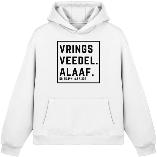 Vringsveedel Alaaf Druck - Fluffy Boxcut Hoodie