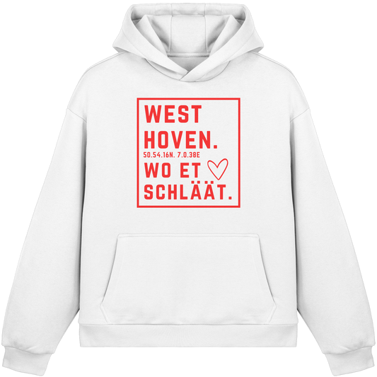 Westhoven Hätz Druck - Fluffy Boxcut Hoodie