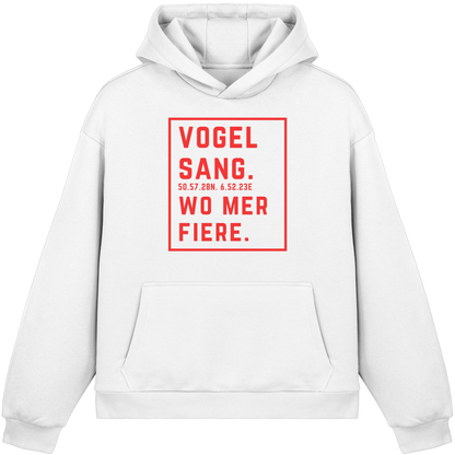 Vogelsang Fiere Druck - Fluffy Boxcut Hoodie