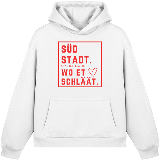 Südstadt Hätz Druck - Fluffy Boxcut Hoodie