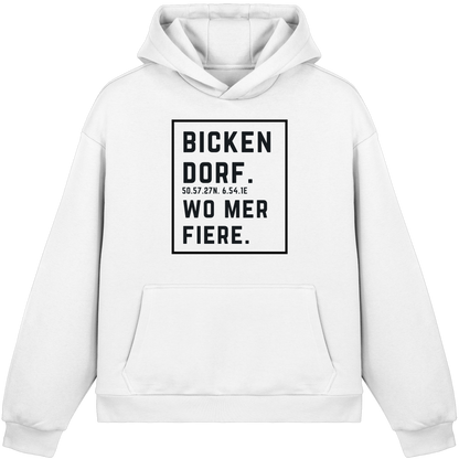 Bickendorf Fiere Druck - Fluffy Boxcut Hoodie