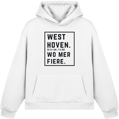 Westhoven Fiere Druck - Fluffy Boxcut Hoodie