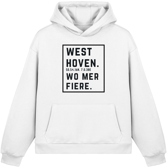Westhoven Fiere Druck - Fluffy Boxcut Hoodie