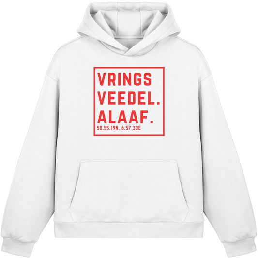 Vringsveedel Alaaf Druck - Fluffy Boxcut Hoodie