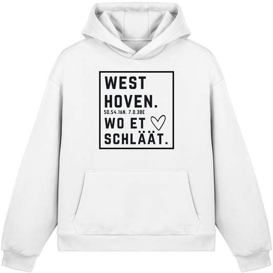 Westhoven Hätz Druck  - Fluffy Boxcut Hoodie